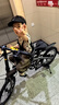 JEEP吉普折叠自行车带娃母子车20寸男女城市通勤折叠车亲子车-爱L200 石墨灰【裸车】经典款-铝合金车架 20寸（建议身高145-185CM） 7速 实拍图