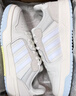 adidas ENTRAP美式校园风运动鞋少年感复古篮球风板鞋阿迪达斯 米白色/灰色   38 实拍图
