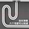 千禧红家用手动管道疏通器下水道厨房卫生间地漏管道堵塞疏通王神器 实拍图