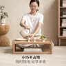 源氏木语实木小桌小茶几简约阳台炕几矮桌卧室榻榻米橡木胡桃色0.65米炕几 实拍图