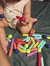 小皮（Little Freddie）婴幼儿面条蝴蝶造型面175g宝宝营养辅食儿童早餐多彩造型蝴蝶 实拍图