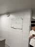 得力90*60cm白板写字板 蜂窝板芯商用磁吸板黑板办公用记事板儿童家用教学水笔可擦写画板 实拍图