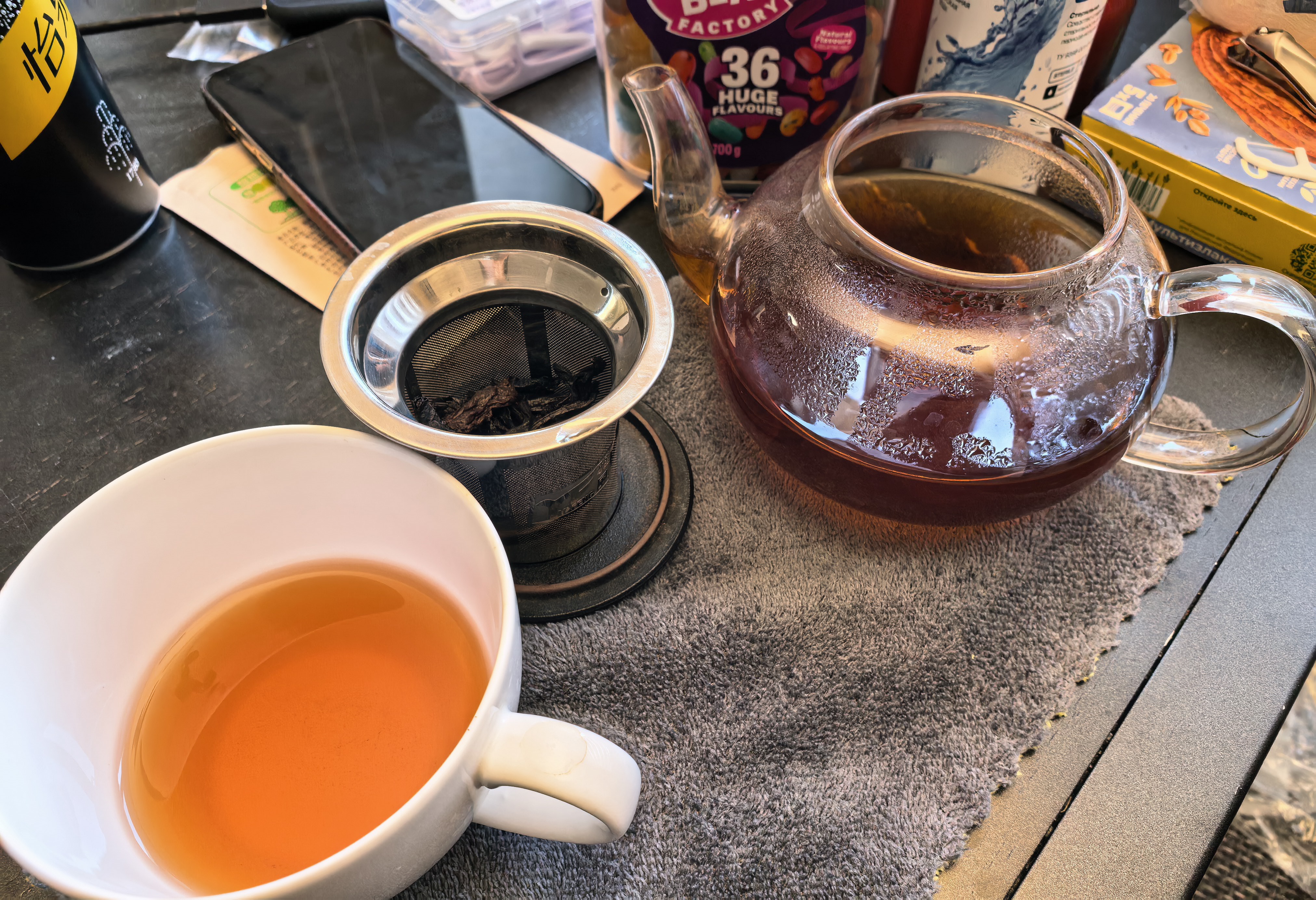 中茶茶叶云南普洱熟茶冰岛普洱茶3年陈普洱熟茶罐装150g茶叶自己喝 实拍图