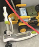 babycare儿童滑板车1-6岁二合一多功能车重力转向宝宝可坐生日礼物 辛德白 实拍图
