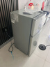 志高（CHIGO）小冰箱迷你小型家用冷藏冷冻两用宿舍出租房用双门办公室电冰箱节能省电 【一级能效】66L银色【全国联保丨节能省电】 实拍图