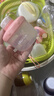 小熊婴儿便携外出辅食存储盒 儿童分隔密封零食盒 MW-C0016 知葵橙 实拍图