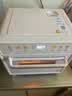 美的（Midea）多功能电烤箱家用空气炸锅一体机小型空气炸烤箱2026年新款奶油风20L微蒸汽嫩烤循环热风免翻面P20 实拍图