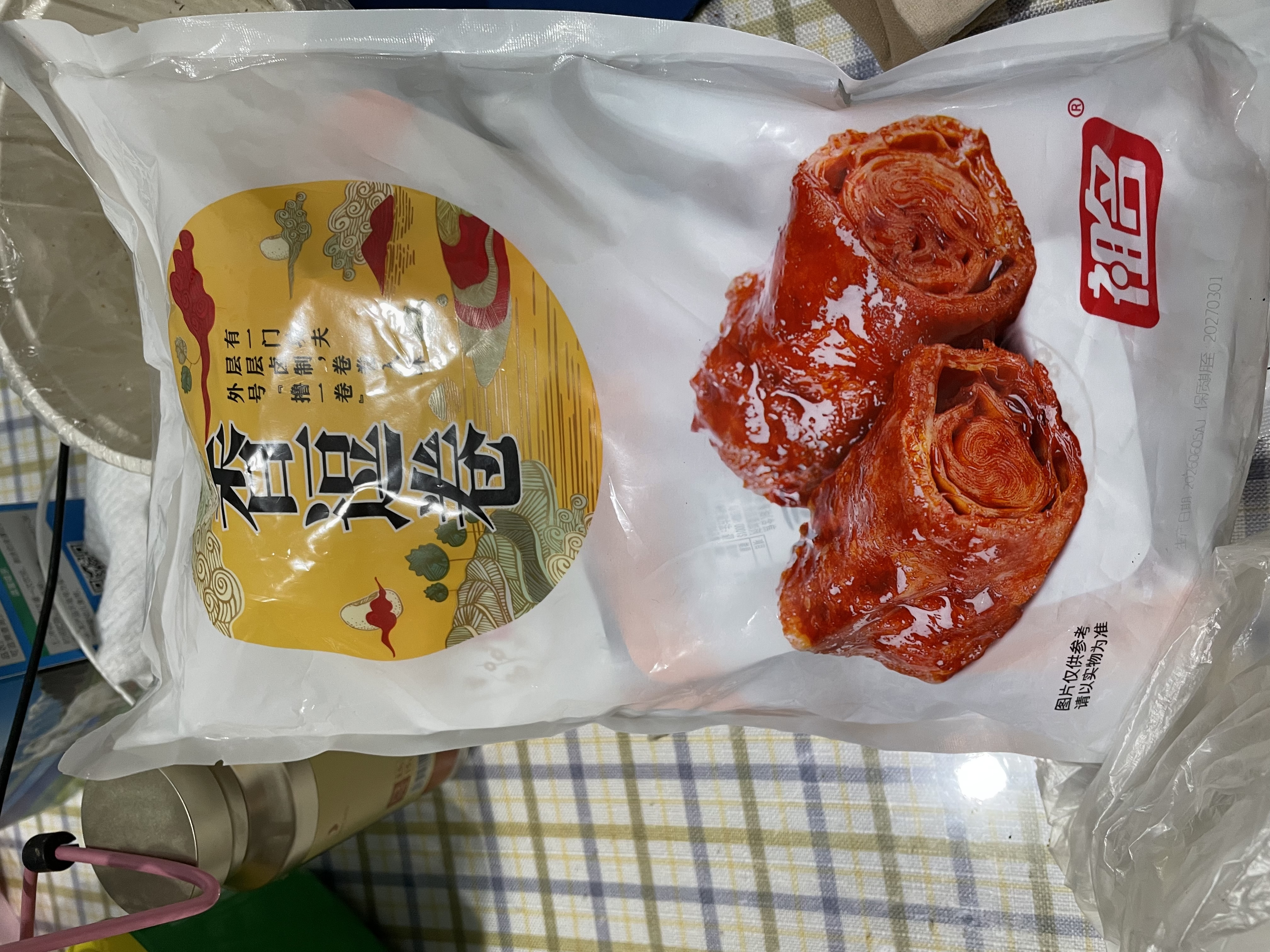 祖名 香逗卷五香味500g 休闲零食解馋小吃豆卷卤味豆干即食小包装宵夜 实拍图
