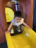 优衣库婴幼儿防紫外线网眼连帽开衫宝宝防晒衣衣服482045 41 杏黄色 90 实拍图