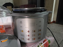 美的（Midea）有钛青瓷0涂层营养蒸电压力锅5L 智能预约多功能一体高压电饭锅MY-E5811G家用4-6人开盖火锅电饭煲 实拍图