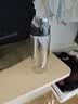 京东京造 运动水杯Tritan大容量运动水壶夏季学生塑料杯【防漏水】黑600ml 实拍图