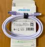 ANKER安克100W冰点快充线【包邮】双头type-c数据usb线编织充电线适配17iPhone18苹果16手表耳机电脑 【紫色】100W编织线 1.8米 实拍图