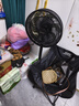 美的（Midea）【超级单品】七叶轻音立式电风扇家用柔风落地扇台式桌面小型风扇大风量节能摇头宿舍电扇 SAF30AB 实拍图