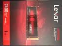 雷克沙（Lexar）1TB SSD固态硬盘 ARES 战神系列 M.2接口(NVMe协议) PCIe 4.0x4 读速7400MB/s TLC颗粒 游戏装机 实拍图