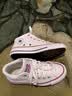 匡威（Converse）莫尔登All Star夏季男女板鞋中帮帆布小白鞋A00812C A00812C 44 实拍图