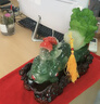 吉善堂招财貔貅玉白菜摆件 办公室客厅酒柜工艺装饰品乔迁新居开业礼品 新款大号-约长38宽18高30CM 实拍图