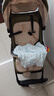 宝宝好a5婴儿推车可坐可躺口袋推车轻便儿童车折叠伞车宝宝手推车婴儿车 A5-摩卡绿+蚊帐+挂包+挂钩+杯架+双面坐垫 实拍图