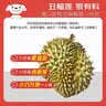 京鲜生【预售】进口金枕巴掌榴莲2个装净重4.5-5.5斤单果2-3斤源头直发 实拍图