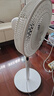 美的（Midea）【飓风节能】七叶柔风立式电风扇/家用轻音落地扇/台式小型风扇/大风力遥控定时摇头风扇 SAH35BSJ 实拍图