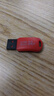 朗科（Netac）32GB USB2.0 U盘U196 黑旋风车载电脑两用闪存盘 黑红色小巧迷你加密U盘 实拍图