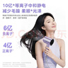 美的（Midea）10亿等离子护发电吹风 大功率快干不伤发吹风机 家用负离子吹风筒FD205紫 节日礼物 实拍图