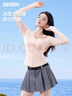 SIINSIIN 【专享】杨幂同款防晒衣遮阳女士修身百搭轻薄凉感冰丝防晒外套 大象灰 （新老款混发） XL 实拍图