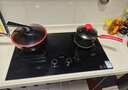 华帝【推荐升级新品123D】双定时燃气灶天然气嵌入式5.2kW猛火煤气炉双灶具灶台i10101D 实拍图