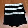 Calvin Klein CK 男士平角内裤套装 3条装 男士礼物 U2664G 001黑色 XL 实拍图