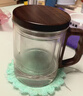 忆壶茶泡茶杯茶水分离杯水杯男士茶杯个人专用泡茶杯玻璃绿茶杯子 【特价冲量】400ML木语杯 实拍图