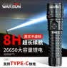 沃尔森Z26强光手电筒变焦远射野外穿天炮激光超亮充电便携户外照明应急 实拍图