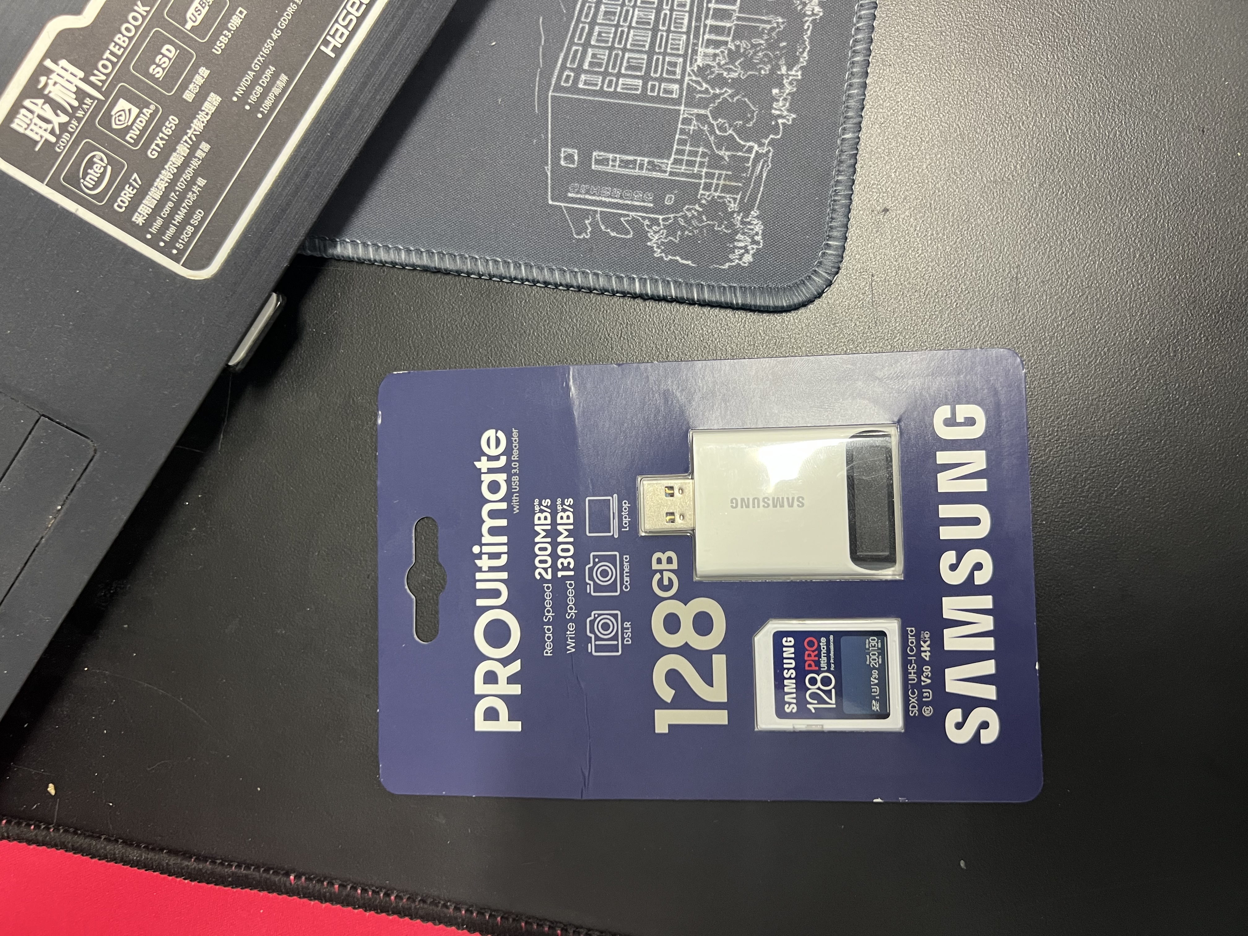 三星（SAMSUNG）128GB SD内存卡读卡器套装 超高速PRO深蓝卡 U3 V30 SD相机卡4K高速连拍 读速200MB/s写速130MB/s 实拍图