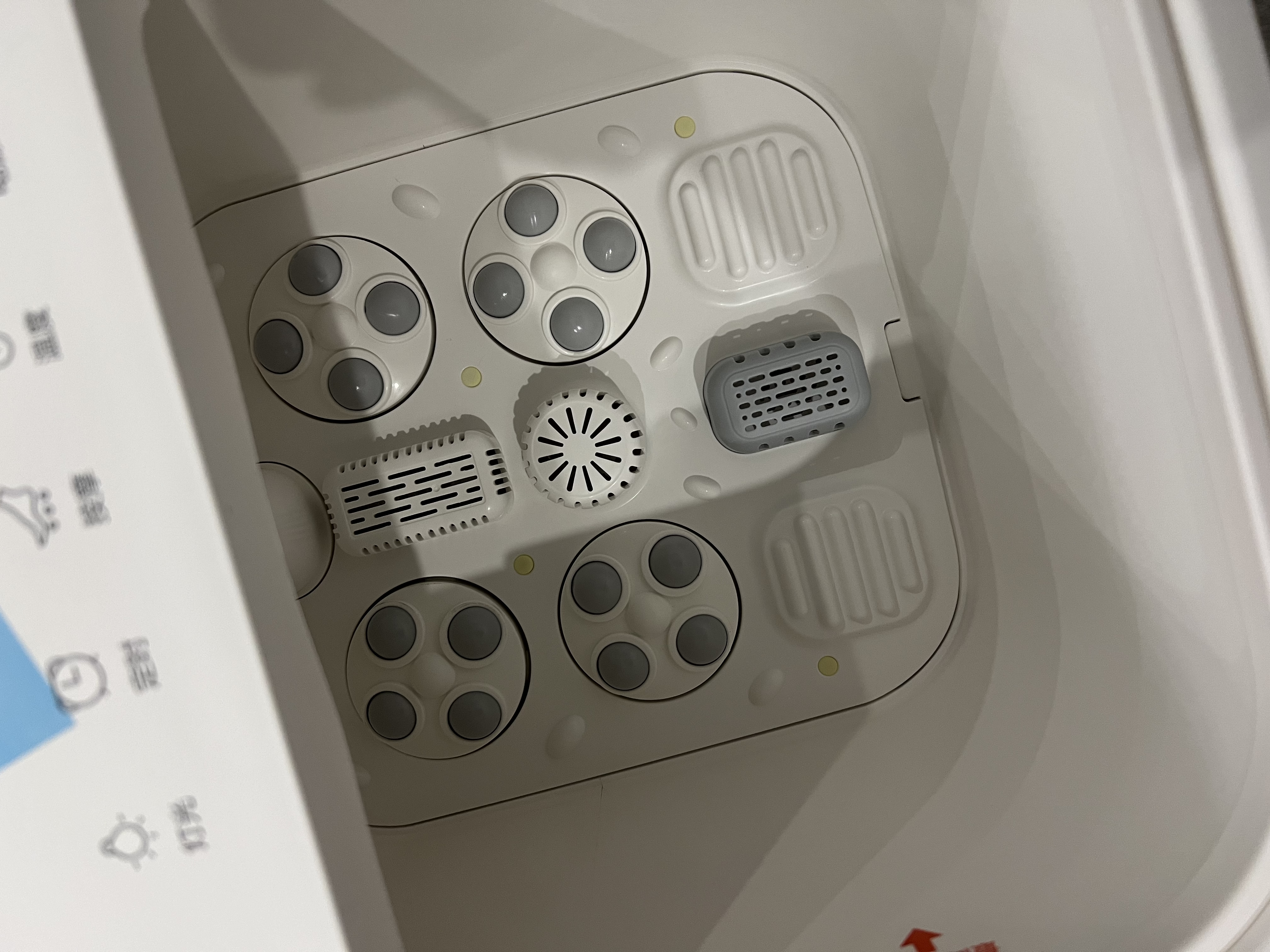 海尔（Haier）泡脚桶恒温加热全自动按摩足浴盆银离子抑菌洗脚盆仿真按摩泡脚盆足浴桶节日礼物礼品送男女朋友 【银离子抑菌/恒温变频】电动按摩款 实拍图