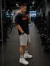 李宁（LI-NING）短袖男【线下同款】夏款潮流印花上衣休闲运动圆领半袖透气t恤 实拍图