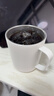 MUJI 不锈钢 双层马克杯 水杯杯子带把手桌面 白色L  510ml 实拍图