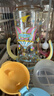 贝亲（Pigeon）防胀气 自然成长翻盖直饮吸管 大童奶瓶330ml 马戏团 18月+ AA279 实拍图