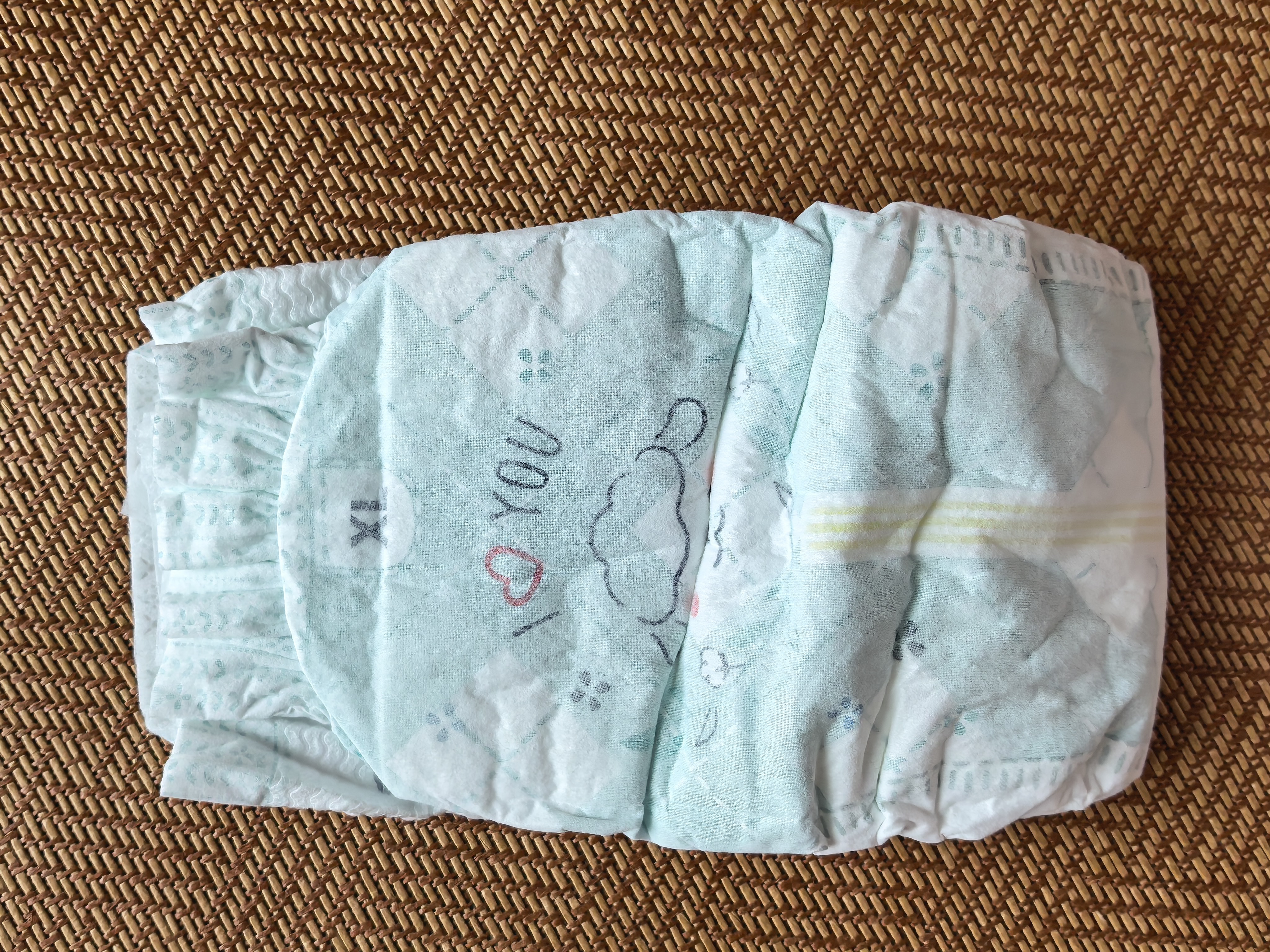 帮宝适类胎脂新一级帮纸尿裤XL42夏季超薄新生儿婴儿尿不湿尿裤 实拍图