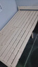 尚杺实木折叠床办公室午休床家用简易经济型出租房单人床架 全实木折叠床【整板床头-免安装】-满铺床板 宽100cm长196cm高36cm（赠防滑脚垫) 实拍图