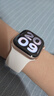 Apple/苹果 Watch S11 智能手表GPS款42毫米玫瑰金色铝金属表壳淡桃粉色运动型表带S/M MEUN4CH/B 实拍图