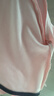 贝瑞加（Babyprints）婴儿裤子2条装男女宝宝纯棉长裤儿童护肚高腰裤家居裤 粉黄100 实拍图