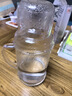 美斯尼 凉水壶玻璃冷水壶耐高温玻璃壶大容量复古型凉白开水壶玻璃杯 透明色1.1L 实拍图
