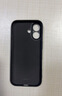品胜【相机按键全包】适用iPhone17手机壳苹果17保护套亲肤柔性液态男女款超薄全包软壳保护套黑色 实拍图