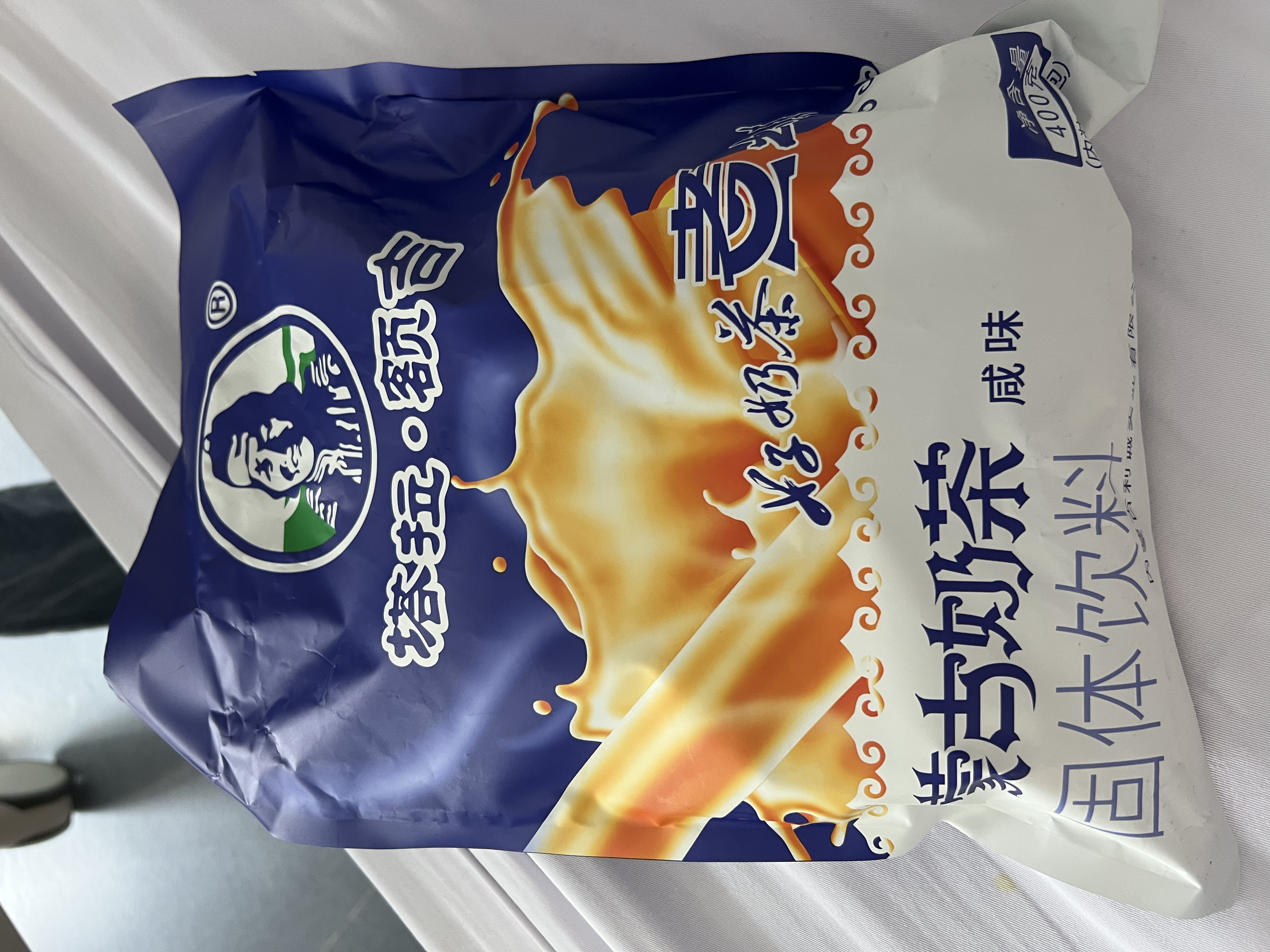 塔拉·额吉经典咸味奶茶 20g*20袋内蒙古特产奶茶粉400g装*3 实拍图