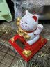 侑家良品太阳能招财猫 桌面小摆件节日实用小礼品 节日礼物自动招手3寸 实拍图