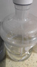 拜杰纯净水桶 食品级PC矿泉水桶透明手提式水桶茶水桶 大容量水桶黑盖7.5L 实拍图