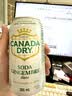 加拿大Canada dry Ginger Ale zero 0糖无糖姜汁干姜生姜水气泡苏打汽水 白色12罐装无糖日期至26年-9月 实拍图