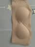 FitonTon无肩带抹胸防滑文胸薄款透气粉底液隐形收副乳聚拢内衣女夏季裹胸 实拍图