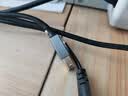 山泽 打印机数据连接线1.5米 USB2.0方口高速打印线 支持惠普佳能爱普生打印机A公对B公 铝合金LDY15 实拍图