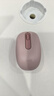 罗技（Logitech）M196 无线蓝牙鼠标 办公鼠标 笔记本商务办公家用 小巧便携 对称手型 玫瑰粉 实拍图