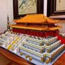 乐高(樂高)高难度故宫太和殿榫卯结构积木玩具拼图成人版建筑模型 太和殿+灯光+工具 实拍图