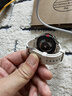 华为HUAWEI WATCH 5 42mm基础款不锈钢表壳金星白素皮复合表带X-TAP智感窗eSIM通话手表 实拍图